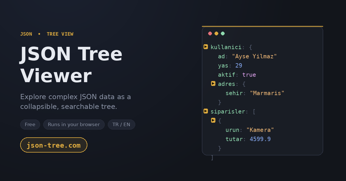 Json Tree Visualizer Obsidian JSON Ağaç Görüntüleyici — Ücretsiz Online JSON Formatter | json-tree.com